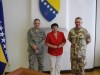 Susret predsjedavajuće Zajedničke komisije za odbranu i sigurnost Dušanke Majkić i generala Harta